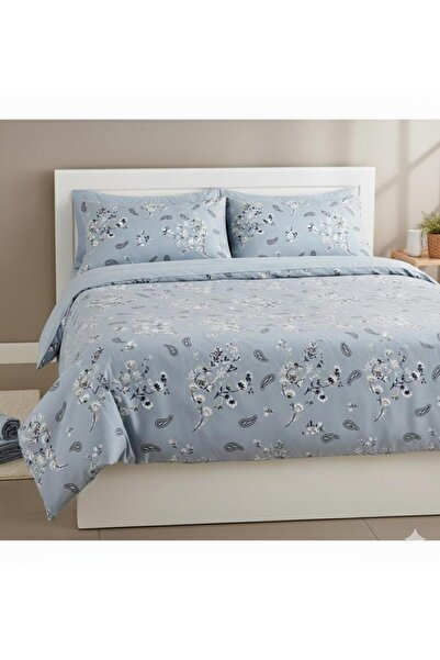 NİĞTEX Single Floral Duvet Cover Set - Elasticated