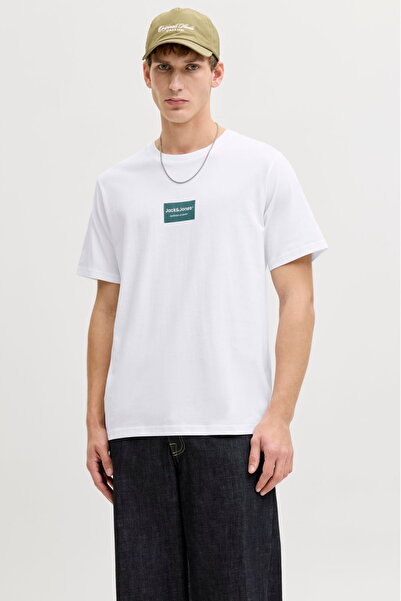 Jack & Jones Men's Chest Logo Printed T-Shirt - Frank