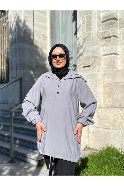 vikitekno Women's Truck Collar Tencel Tunic