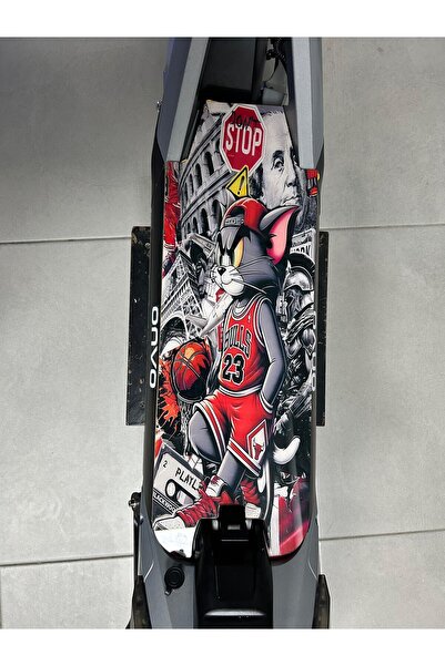 bisiklet dünyam ONVO RX5 Scooter Tabanlık | Yapışkanlı Deck 2.8MM