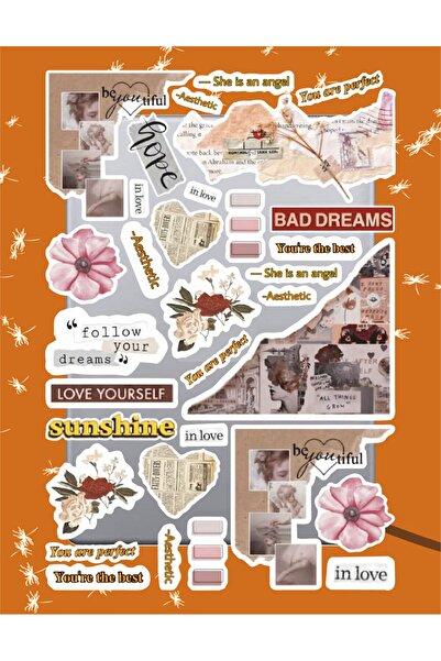 Hediyeni Al مجموعة ملصقات فينتاجر السلسلة الرابعة |   دفتر ملاحظات لابتوب، تا...