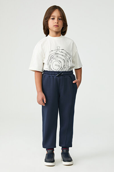 Iceberg Boy Navy Blue Tracksuit Bottom