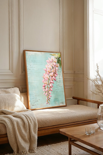 Dekorsiahome Tablou dintr-o singură bucată cu ramă din lemn TK3037