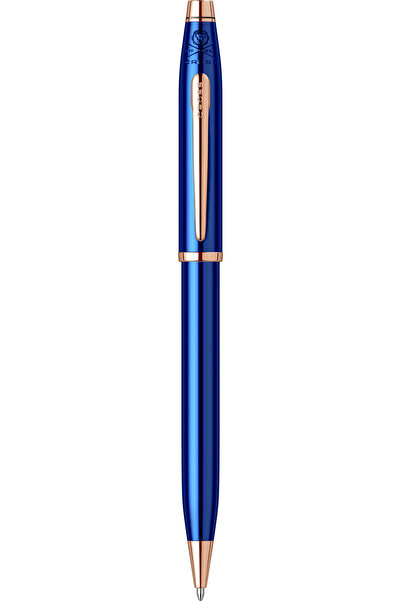 Cross Translucent Cobalt Blue Lacquer PGT Ballpoint Pen
