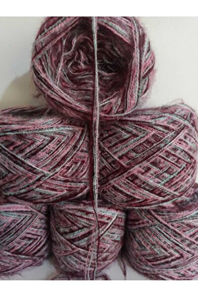 İPEK YÜN İPLİK DÜNYASI Νήμα Πλεξίματος Ανγκόρα 2 Στρώσεων (Πράσινο, Κόκκινο Β...