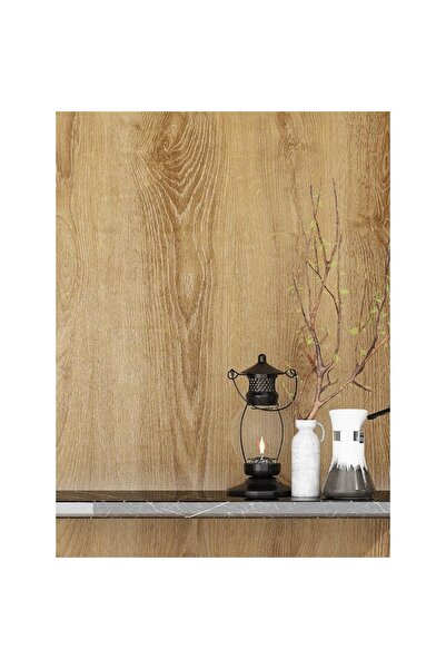 OEM Brown wood-effect wallpaper, FunStick, 60 x 10 m, made of wood, vinyl, re...