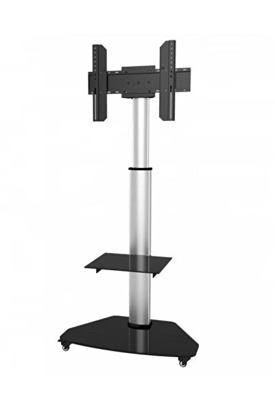 Techly Professional TV Stand, Adjustable, 37"-70", 40kg Max, Shelves Included...