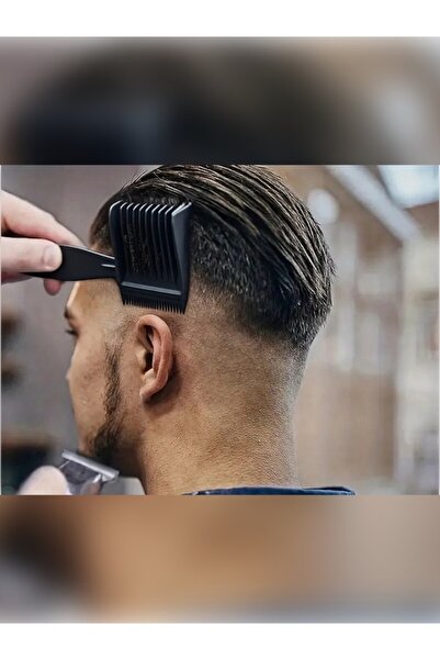 Kariyer مشط احترافي لتصفيف الشعر، مشط حلاقة للشعر، بلاستيك ثلاثي الأبعاد، للع...