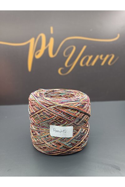 Pİ Yarn 100% Mercerized Cotton Yarn Colored 500Gr