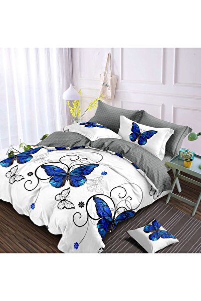 Pucioasa Double Duvet Cover Set , sulphurous, satin Cotton , 6 pieces