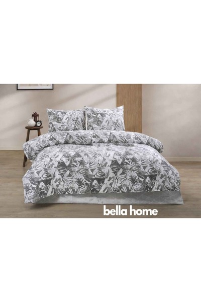 Bella Home New Box Single Duvet Cover Set |   Soft Textured |   Modern Design...