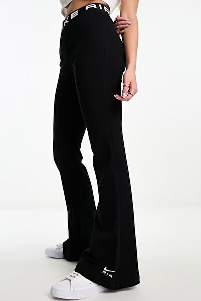 Nike Air High Rise Wide Leg Jersey Leggings Women's High Waist Loose Leggings...