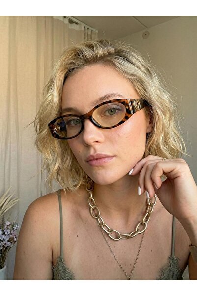 funeyes Leopard Patterned Blue Light Protection Glass with Gg Accessories Int...