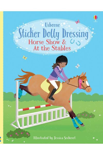 Usborne Carte pentru copii, Usborne, Sticker Dolly Dressing Horse Show & At t...