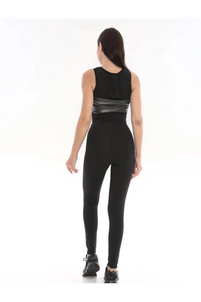 Generic Brand # Thermal Clothing Underwear Fat Burning Slimming Sweat Sauna Thermal Long Leggings