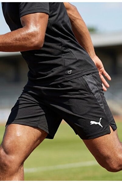 Puma Men's Running Quick Dry Micropoly Training Field Fitness Short Tights Ou...