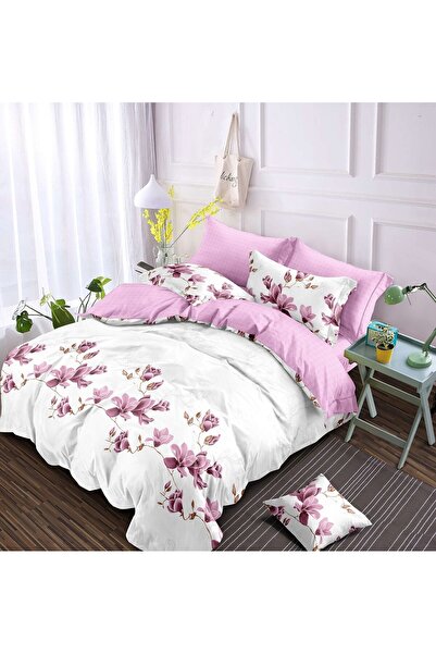 Pucioasa Double Duvet Cover Set , sulphurous, satin Cotton , 6 pieces