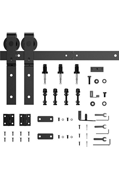 OEM SANKEYTEW sliding folding door accessory kit, black, carbon steel, for do...