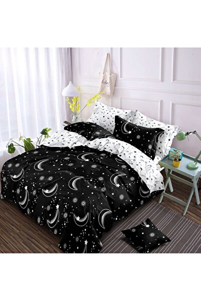 Pucioasa Double Duvet Cover Set , sulphurous, satin Cotton , 6 pieces