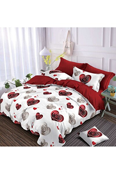 Pucioasa Double Duvet Cover Set , sulphurous, satin Cotton , 6 pieces