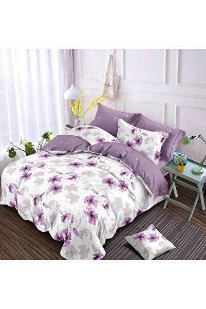 Pucioasa Double Duvet Cover Set , sulphurous, satin Cotton , 6 pieces