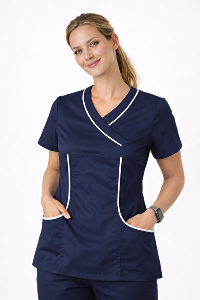 AVD SAFETY Women's blouse, Chef's tunic, Medical staff, Beauty salon