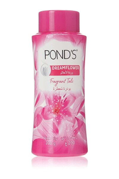Ponds بودرة معطرة برائحة الورد الحالم من بوندز، بنكهة زنبق وردي، 200 غرام