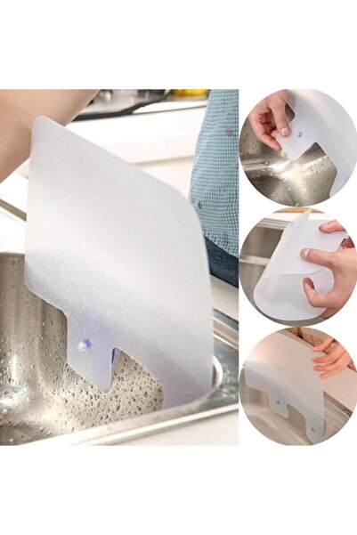 btm home Sink Edge Water-Repellent Silicone Protector – Water Barrier for Cou...