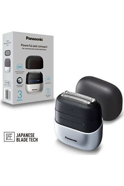 PANASONIC Compact Shaver, 3 Blades Sensor, Ultra-Fast, Series 700, Wet & Dry,...