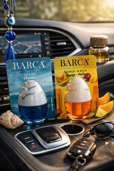 Barca Araç ve Ortam Kokusu 2’li Set 100 ml (Ocean Okyanus + Mango Kavun)