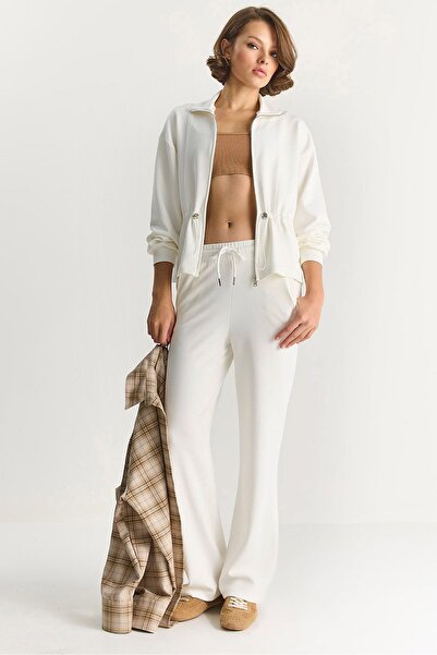 Hiccup LUCCI matching set, long sleeve jacket and flared pants