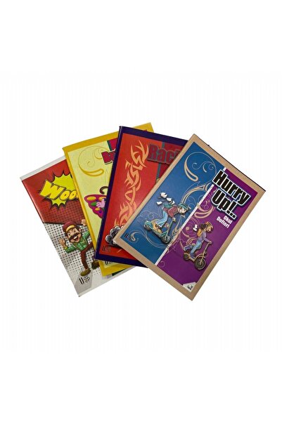 UMUT DEFTER Umut A5 80 Sheets Lined School Notebook 12 Pieces