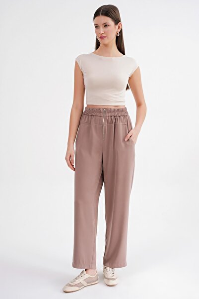 Hiccup Mixray drawstring waist jogging pants