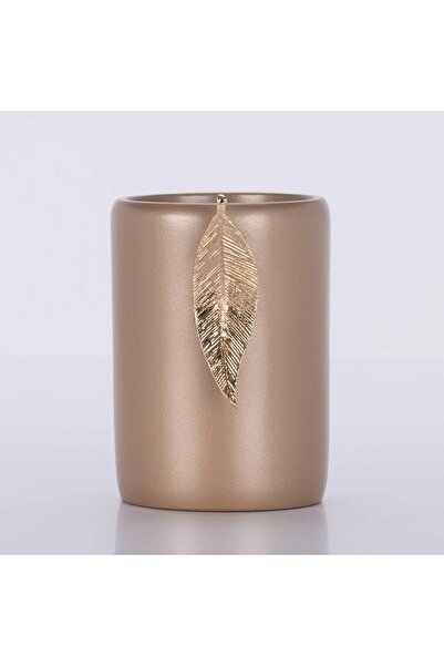 Selim Θήκη οδοντόβουρτσας Leaf Mink Gold