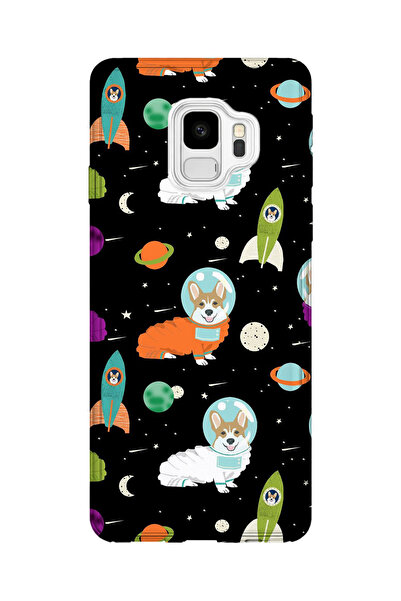 lelia حافظة هاتف شفافة مطبوعة متوافقة مع هاتف سامسونج جالاكسي S9 |   المجموعة...