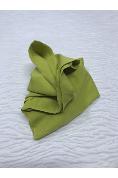 Yiğit Kumaş İnce Ribana Kumaş Yeşil - Parça 20x160 cm