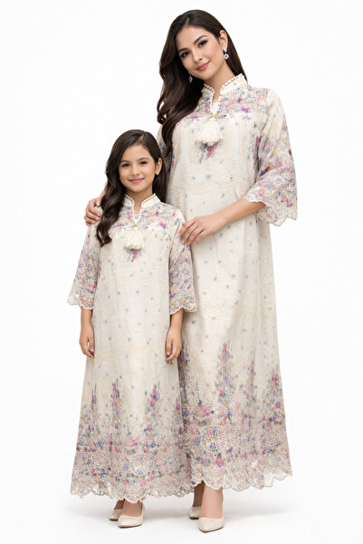 THOGUE Mother and daughter women's jalabiya
