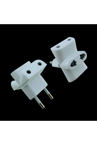 Tek-İş Priz Dönüştürücü – Avrupa Tipi Erkek Fişli 2'li Dişi Giriş Adaptör