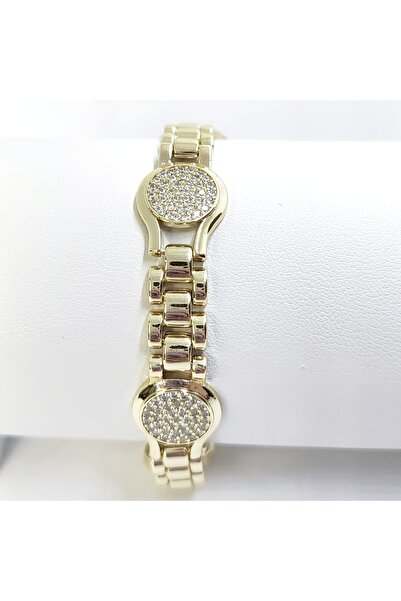 Milena BRATARA DAMA PLACATA CU AUR 14K -LUNGIME 19CM