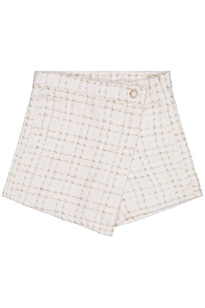 Pierre Cardin 6-9 Yaş Şort - Ekru 6-7 Yaş