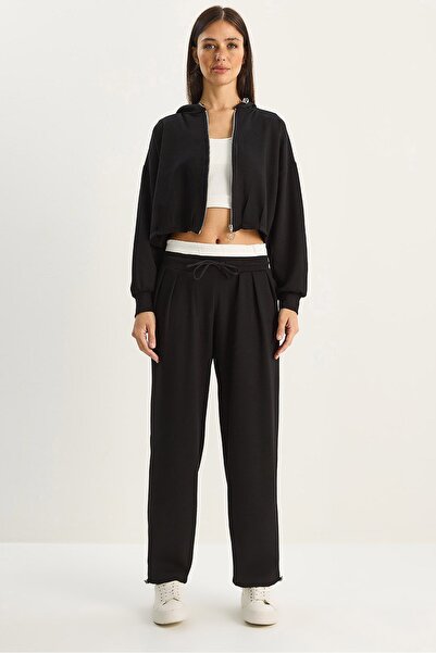 Hiccup LUCCI long-sleeved Hooded cardigan and pants set