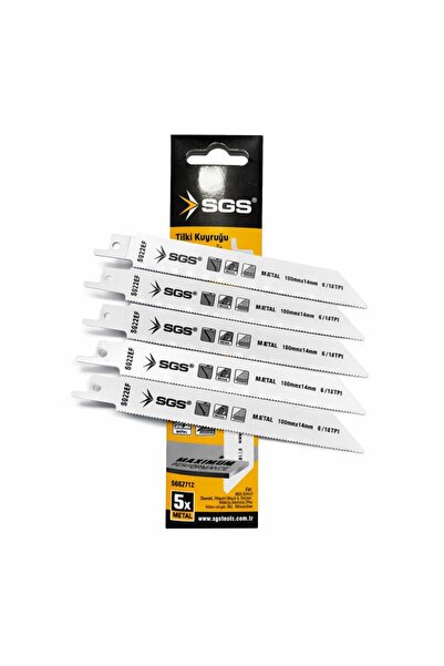 SGS SGS2712 Tilki Kuyruğu Metal 150mm S922EF 5Li