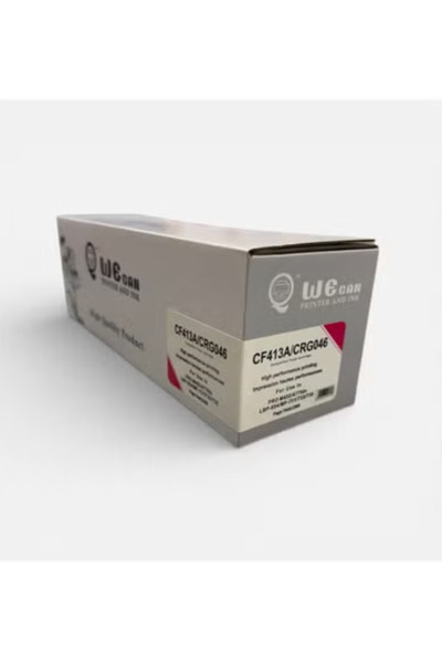 Wecan CF413A / CRG046 410A Magenta Ink Compatible with HP and Canon Printers
