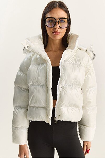 Hiccup LUCCI Short puffer coat with hood