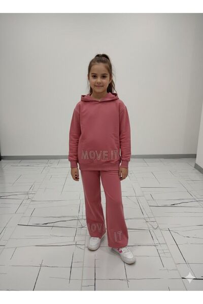 Yağmur Giyim TASKİDS2İ MOVE IT Γραπτό σετ φόρμας για κορίτσια με 2 κορδόνια, ...