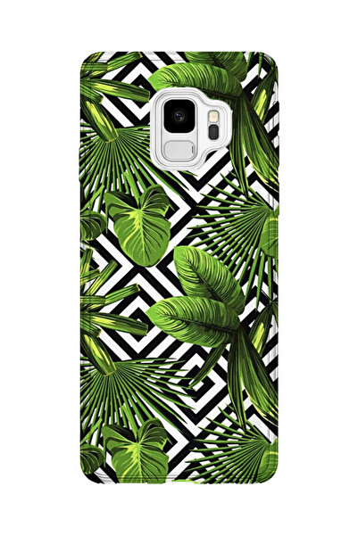 lelia حافظة هاتف شفافة مطبوعة متوافقة مع هاتف سامسونج جالاكسي S9 |   مجموعة ف...