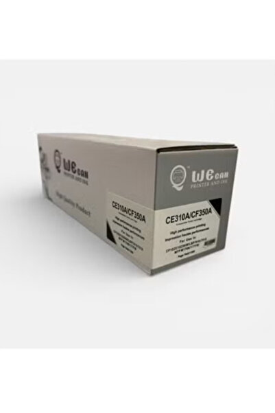 Wecan CE310A / CF350 / 130A / 126A Black Ink Compatible with HP and Canon Pri...