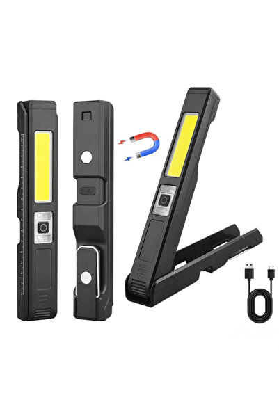 farissu GS-2070 30W Şarjlı Mıknatıslı Katlanabilir LED Çalışma Lambası - Oto ...