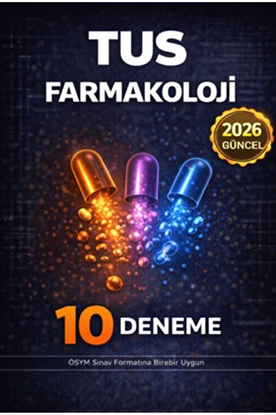 Gece Kitaplığı TUS Farmakoloji 10 Deneme