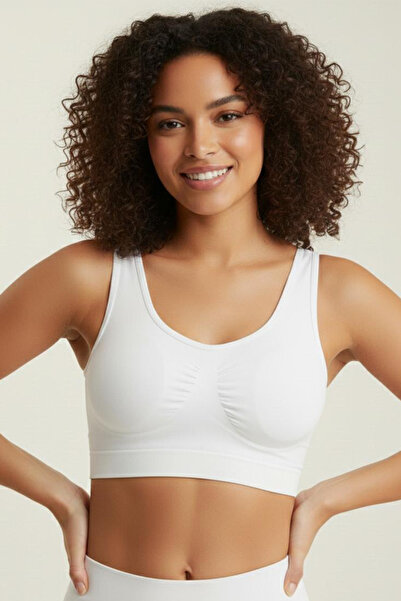 FİT WOMEN Συσφιγκτικό μπουστιέ χωρίς μπανέλες με επένδυση 5040